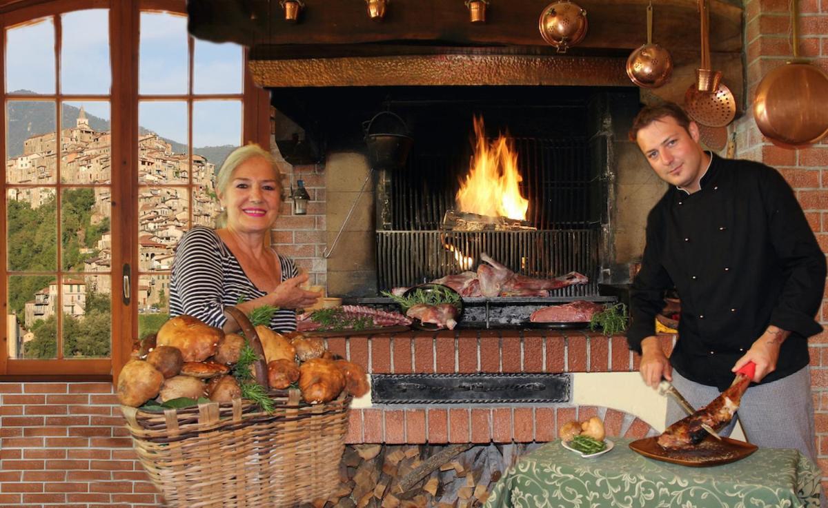 La Favorita Apricale B&B & Ristorante Екстериор снимка