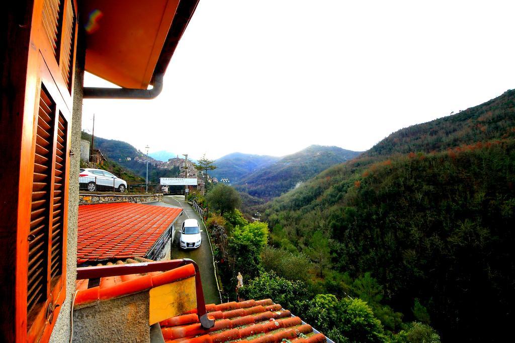 La Favorita Apricale B&B & Ristorante Стая снимка
